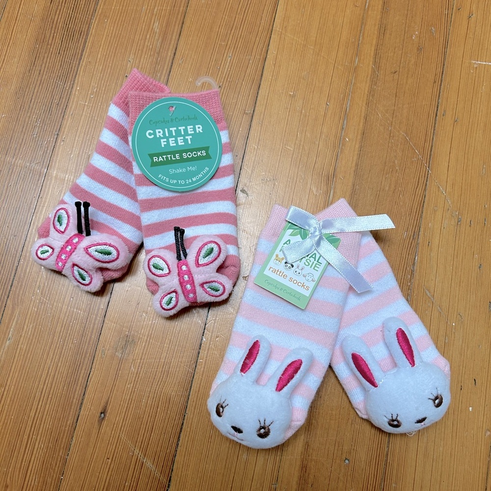 Baby Rattle Socks